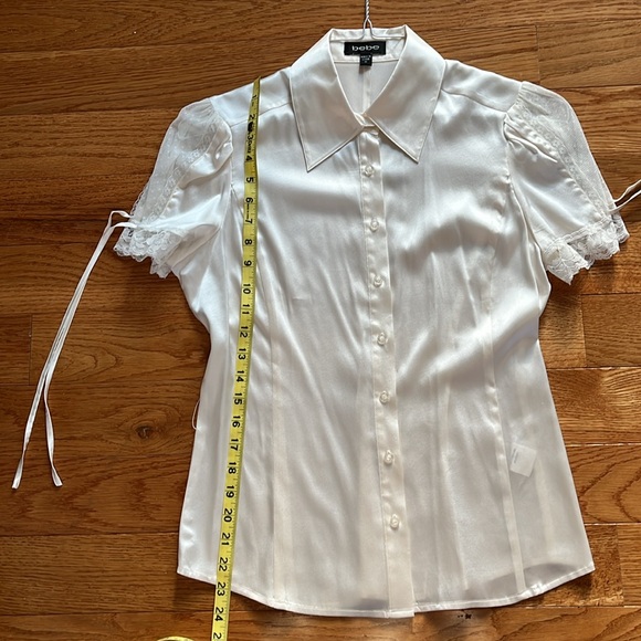Bebe Silk Blouse - Picture 8 of 10